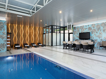 Оздоровительный комплекс «Затерянный рай у Машука» г. Пятигорск. Бассейн